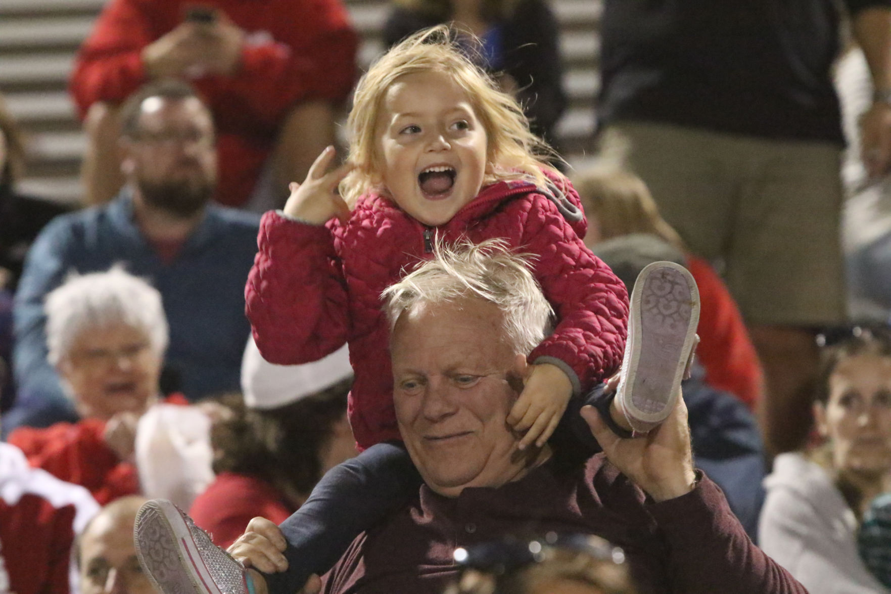 Faces: Prep football - Michigan City at Crown Point